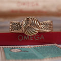 Omega one of one Solid 14k Gold Mid Century Concealed Cover Ladies Watch
