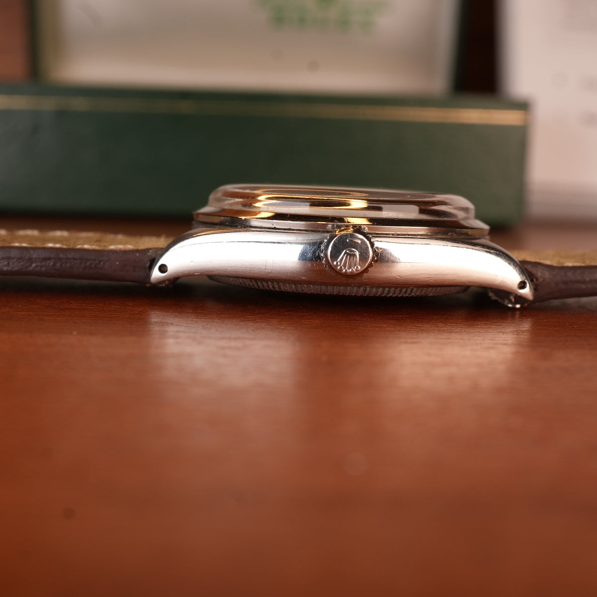 1963 Rolex Oyster Perpetual 1002 Arrow Dial Original Box - Award Watch