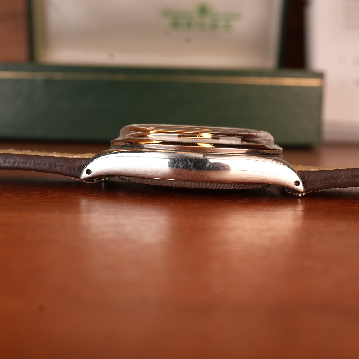1963 Rolex Oyster Perpetual 1002 Arrow Dial Original Box - Award Watch