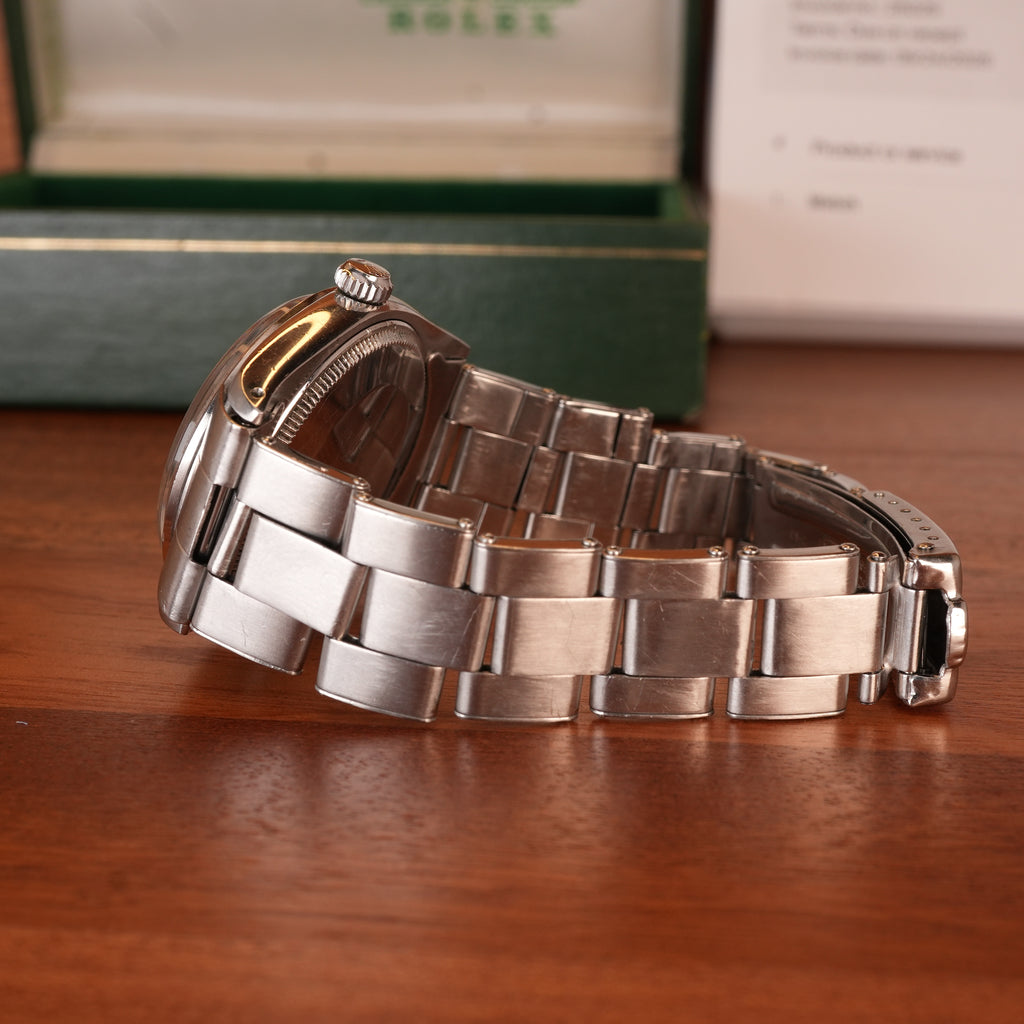 1963 Rolex Oyster Perpetual 1002 Arrow Dial Original Box - Award Watch