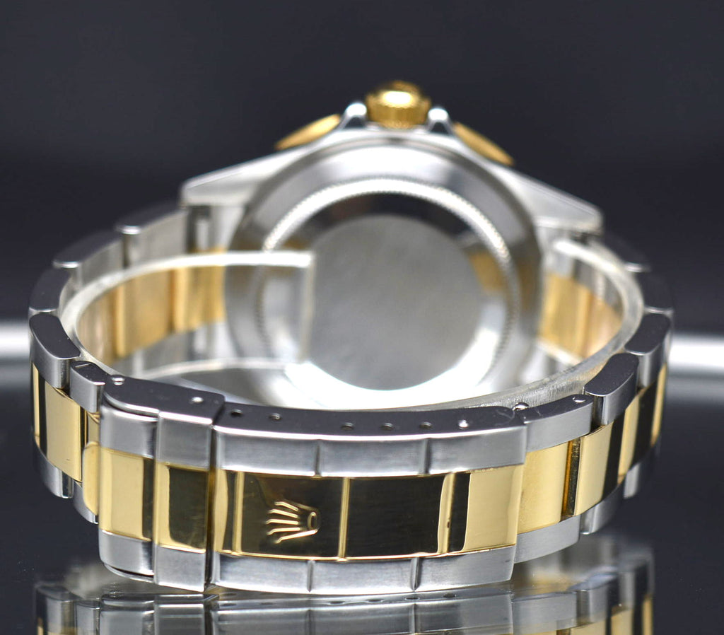 Rolex Submariner Blue Dial – 16613 Gold & Steel- No Holes Case