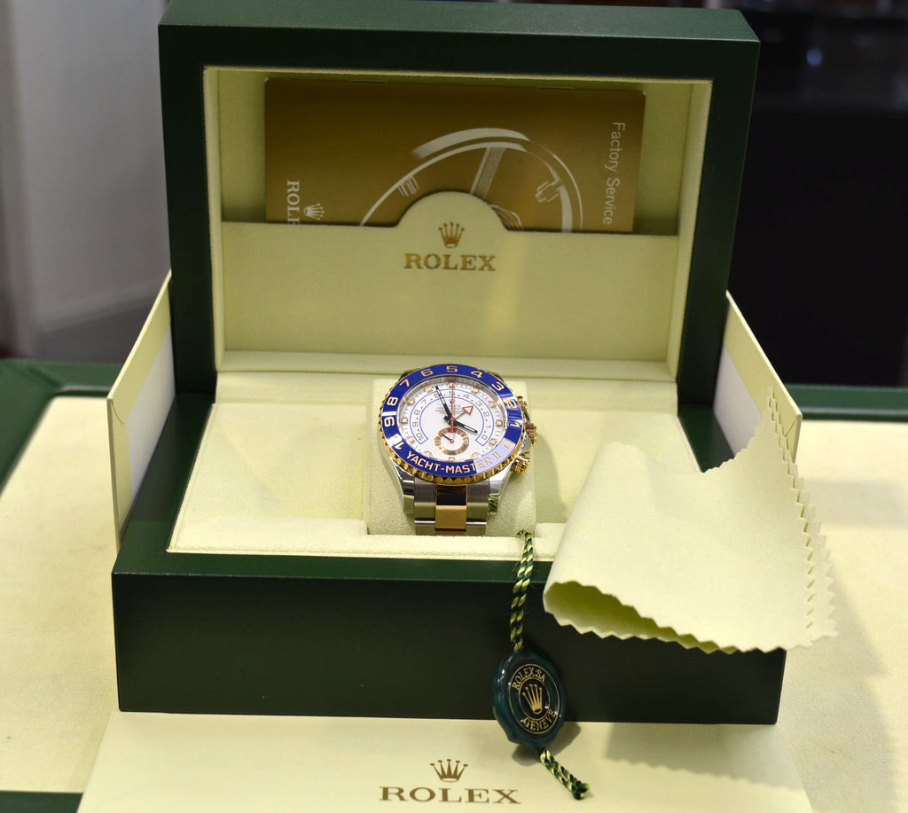 Rolex YACHT-MASTER II 44mm Steel & 18K Rose Gold 2 Tone Mint