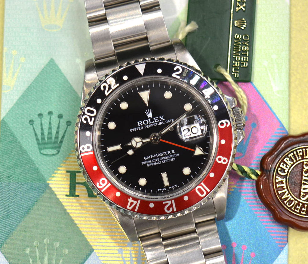 Rolex GMT Master II 16710 – Full Set – no Holes Case