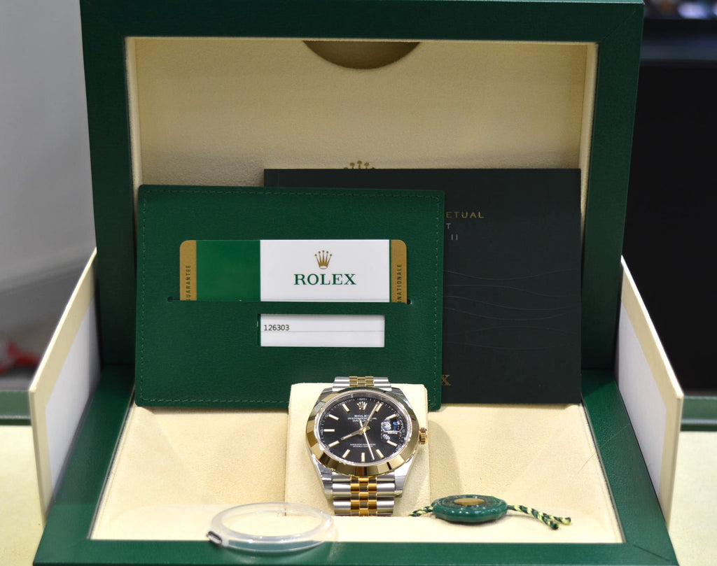 Rolex DateJust II 41mm 126303 Yellow Gold &Steel jubilee New 2016