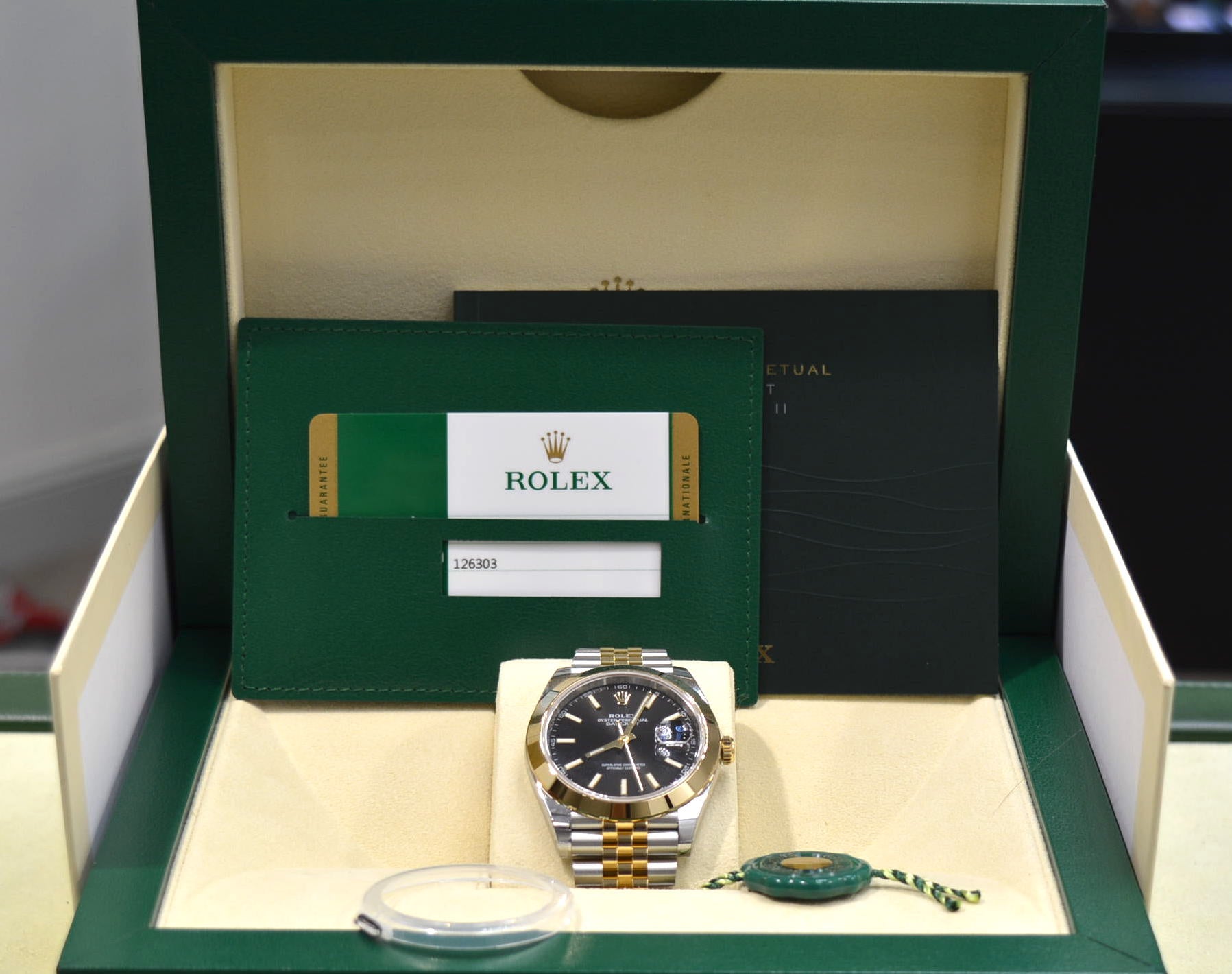 Rolex DateJust II 41mm 126303 Yellow Gold &Steel jubilee New 2016