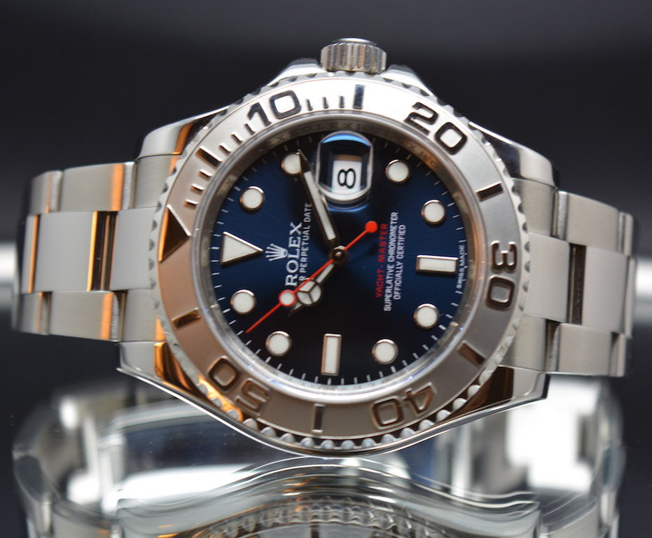 Rolex Yacht-Master blue 116612 40mm box and papers 2015