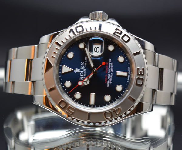 Rolex Yacht-Master blue 116612 40mm box and papers 2015