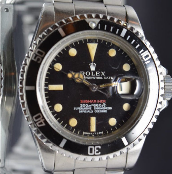 Rolex Submariner 1680 Red- Meter First, 1969's