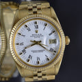 Rolex Date 15037 Solid 14k Gold