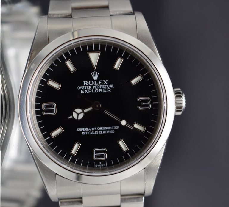 Rolex Explorer I 14270 "Swiss" Only Dial
