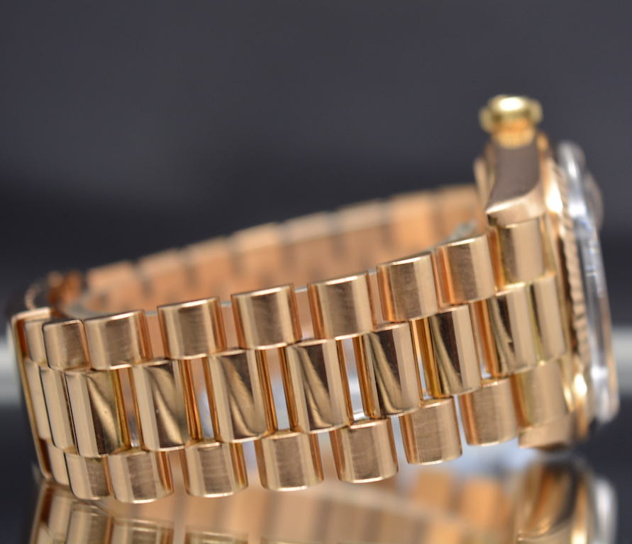 Rolex Day-Date 1803 Rose Gold/Diamonds Arabic Dial (AKA PRESIDENT)