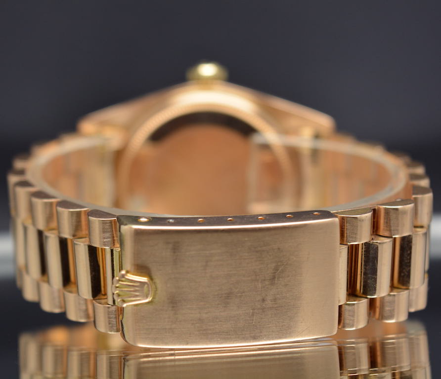 Rolex Day-Date 1803 Rose Gold/Diamonds Arabic Dial (AKA PRESIDENT)