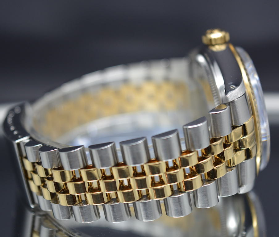 Rolex DateJust 16013 2Tone 18k/SS Roman – Full Set