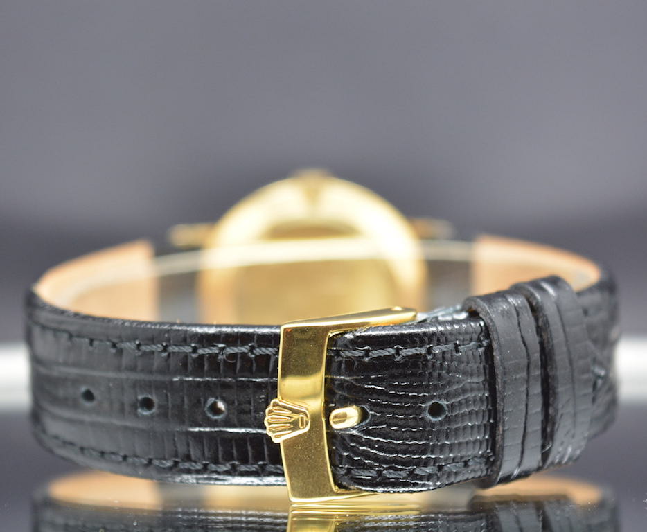 Rolex Cellini 18k Solid Gold – With Saudi king Logo