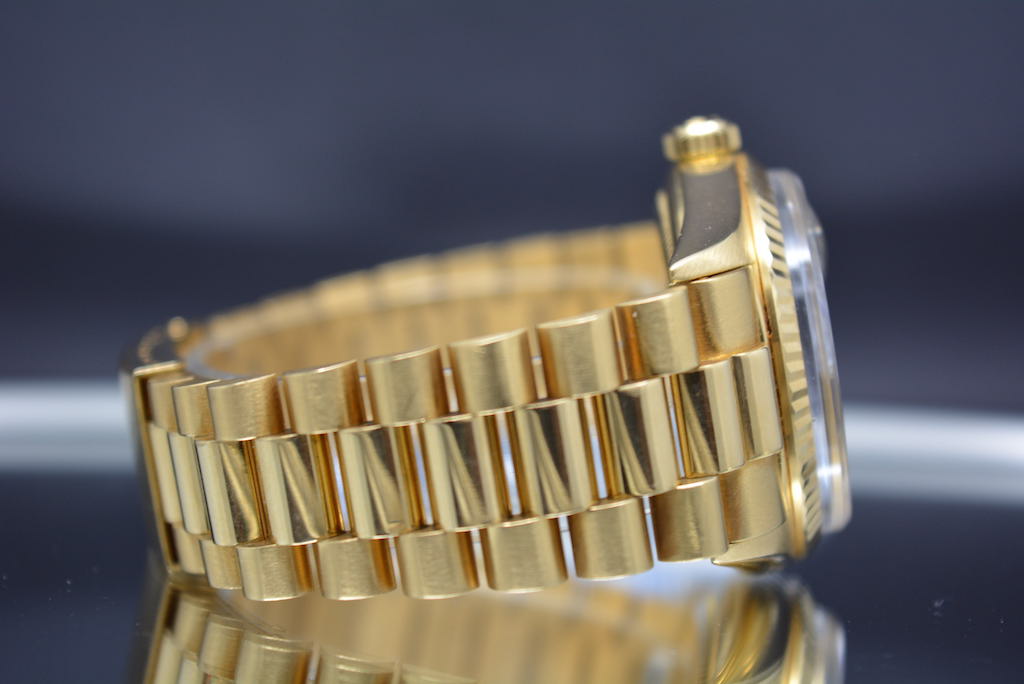 Rolex Day-Date 1803 Yellow Gold/Chocolate Arabic Dial (AKA PRESIDENT)-FULL SET