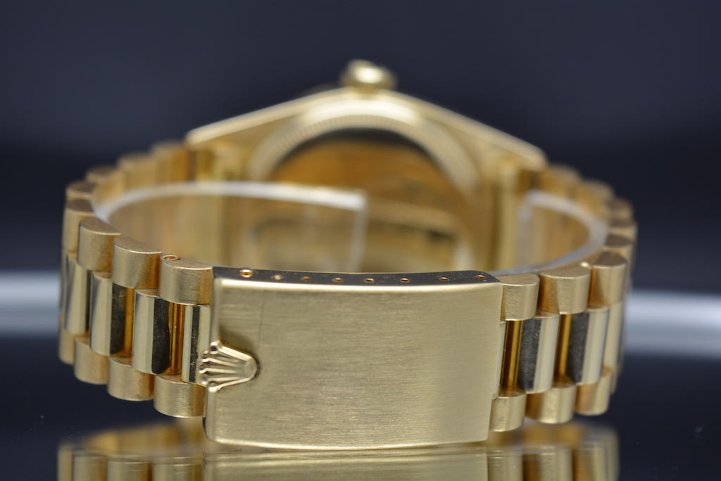 Rolex Day-Date 1803 Yellow Gold/Chocolate Arabic Dial (AKA PRESIDENT)-FULL SET
