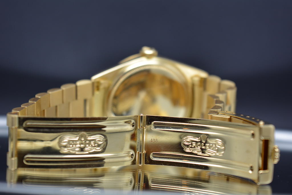 Rolex Day-Date 1803 Yellow Gold/Chocolate Arabic Dial (AKA PRESIDENT)-FULL SET