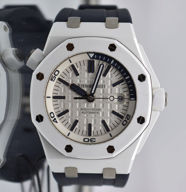 Audemars Piguet 15707CB Royal Oak Offshore White Ceramic Diver
