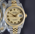 Rolex DateJust 16233 2Tone 18k/SS Roman
