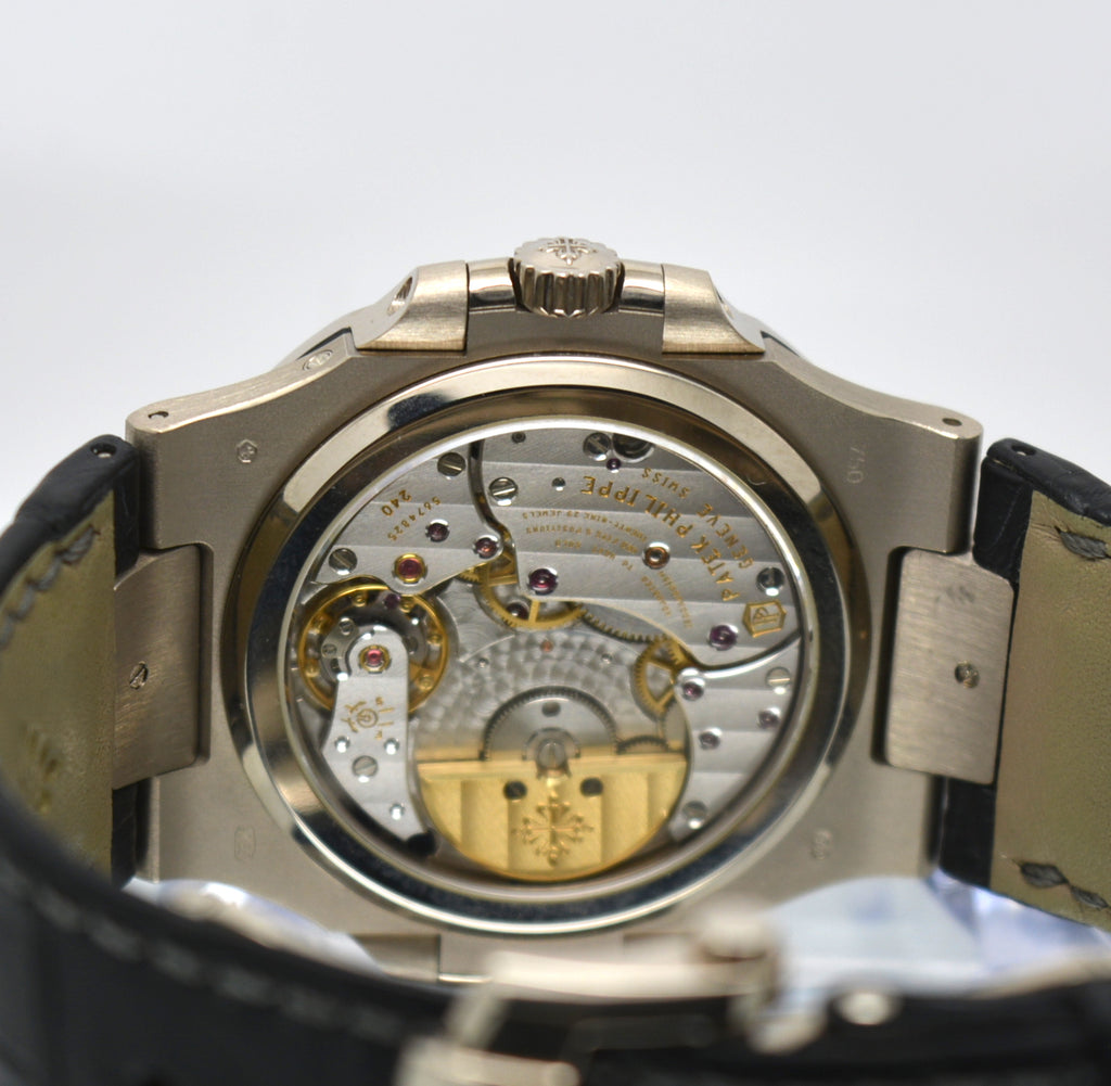 PATEK PHILIPPE 5712G-001 Nautilus Moon Phases 18K White Gold 2014 BOX & PAPERS