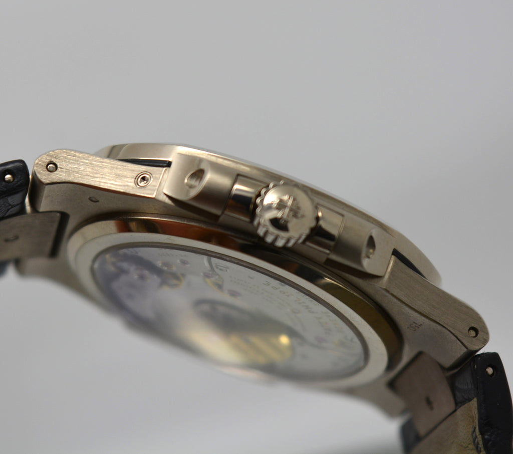 PATEK PHILIPPE 5712G-001 Nautilus Moon Phases 18K White Gold 2014 BOX & PAPERS