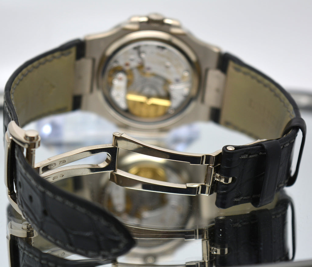 PATEK PHILIPPE 5712G-001 Nautilus Moon Phases 18K White Gold 2014 BOX & PAPERS