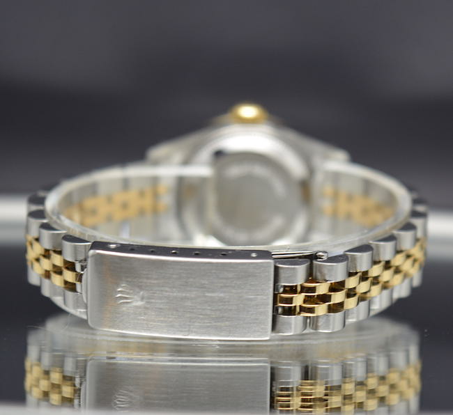 Rolex DateJust 69173 18k Gold/Steel Diamonds Dial & Bezel