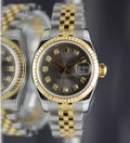 Rolex DateJust 179173 18k Gold/Steel Factory Diamonds Dial