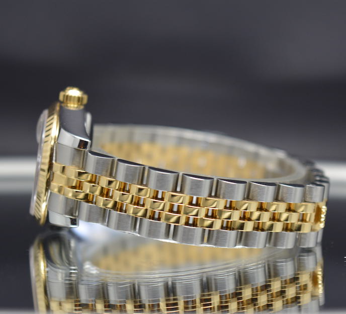 Rolex DateJust 179173 18k Gold/Steel Factory Diamonds Dial