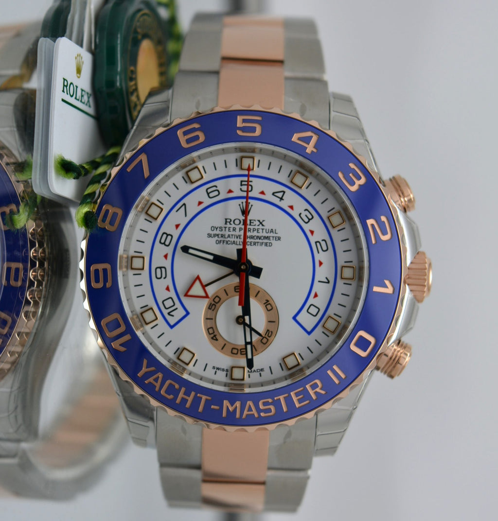 Rolex Yacht Master UNWRON 116681 Rose Gold & Steel Box and Papers 2017