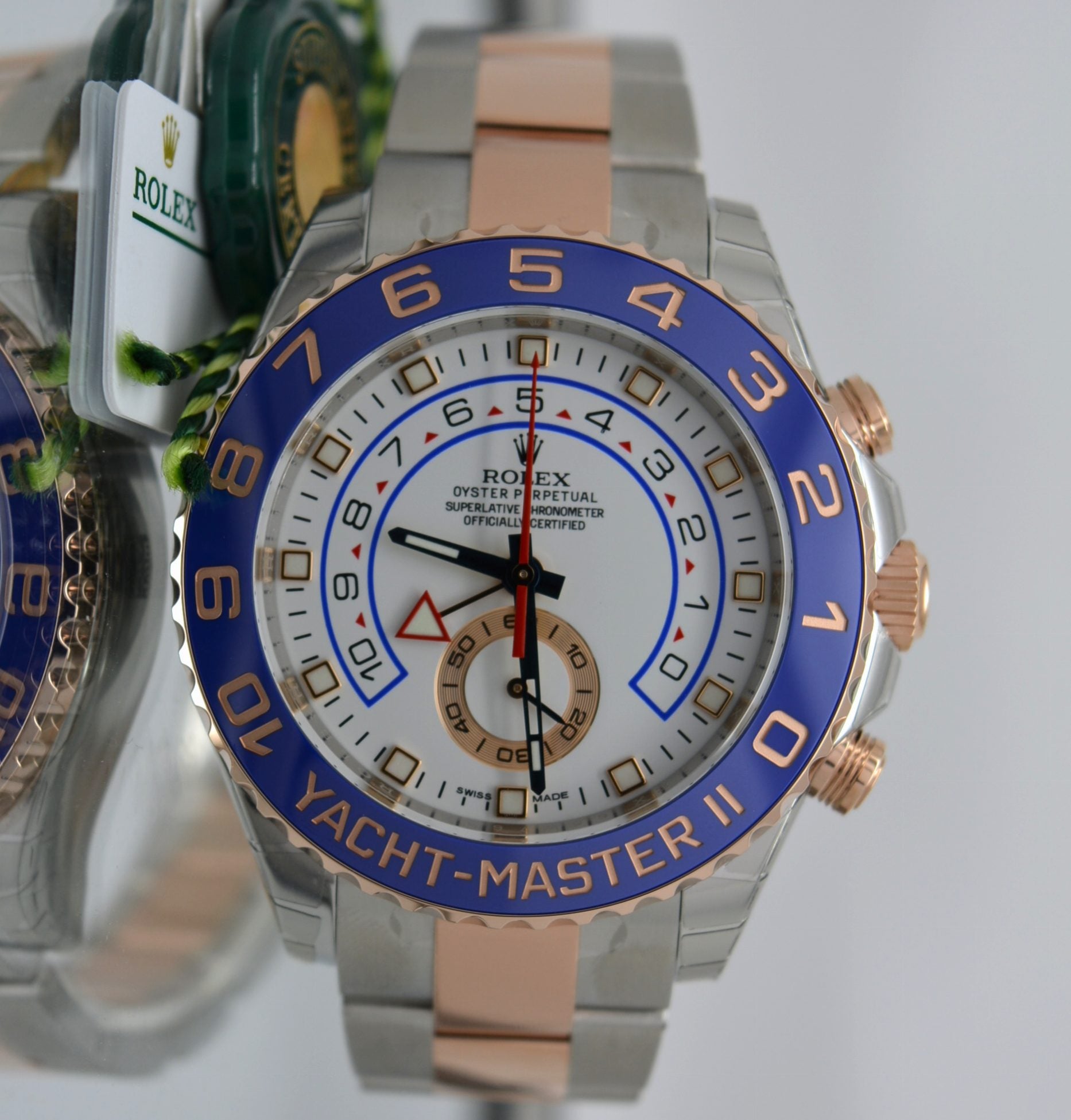 Rolex Yacht Master UNWRON 116681 Rose Gold & Steel Box and Papers 2017