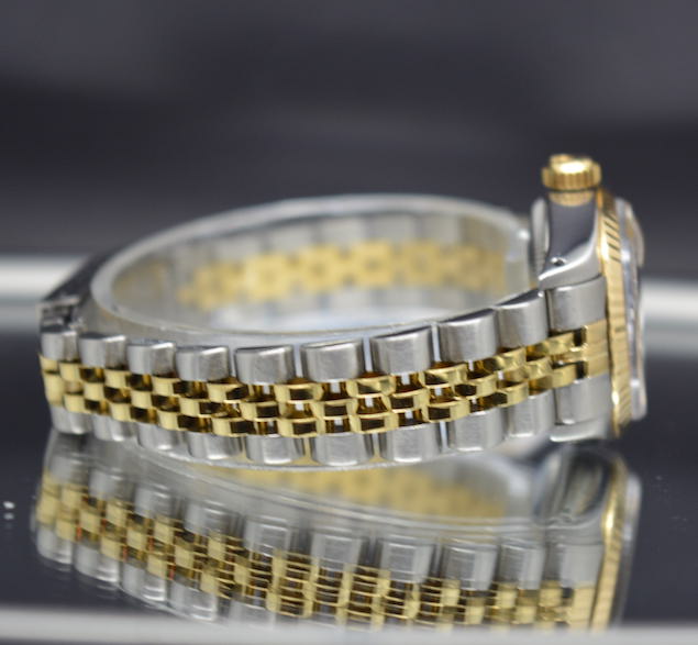 Rolex DateJust 69173 18k Gold/Steel Diamonds Dial