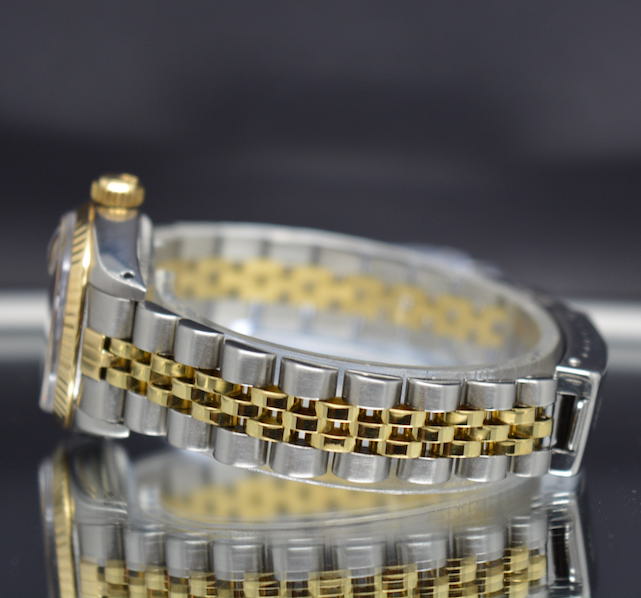 Rolex DateJust 69173 18k Gold/Steel Diamonds Dial