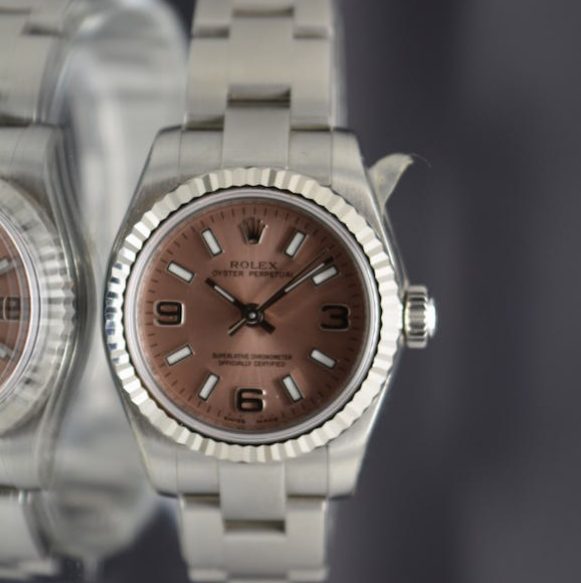 Rolex Oyster Perpetual 176234 18k Gold/Steel Rose Dial