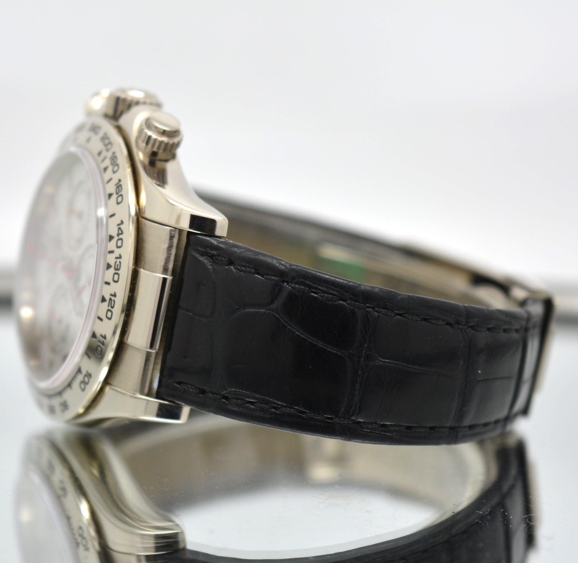 Rolex Daytona 116519 18k White Gold Meteorite Dial Circa 2005 Full Set papers