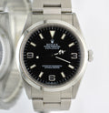 Rolex 14270 Explorer 1 never polished full Set A Serial papers
