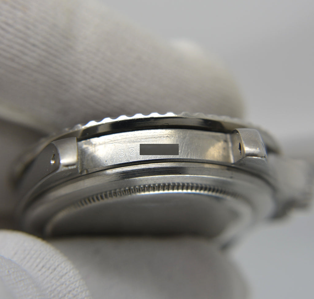 Vintage Rolex 5513 Submariner Untouched Dial & Hands Fat Font Insert 1972
