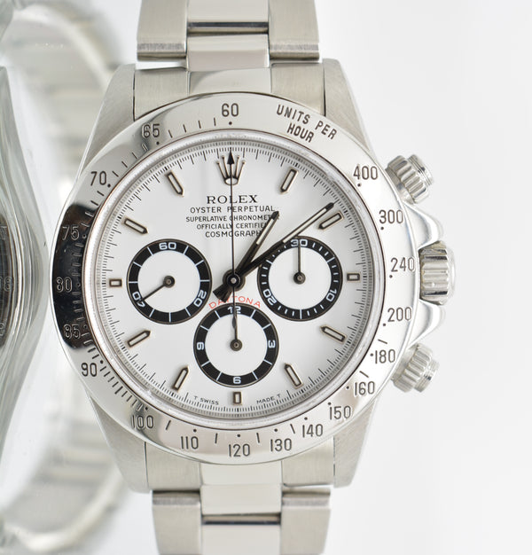 Rolex Daytona 16520 Zenith Movement Mint condition U Serial 97/98