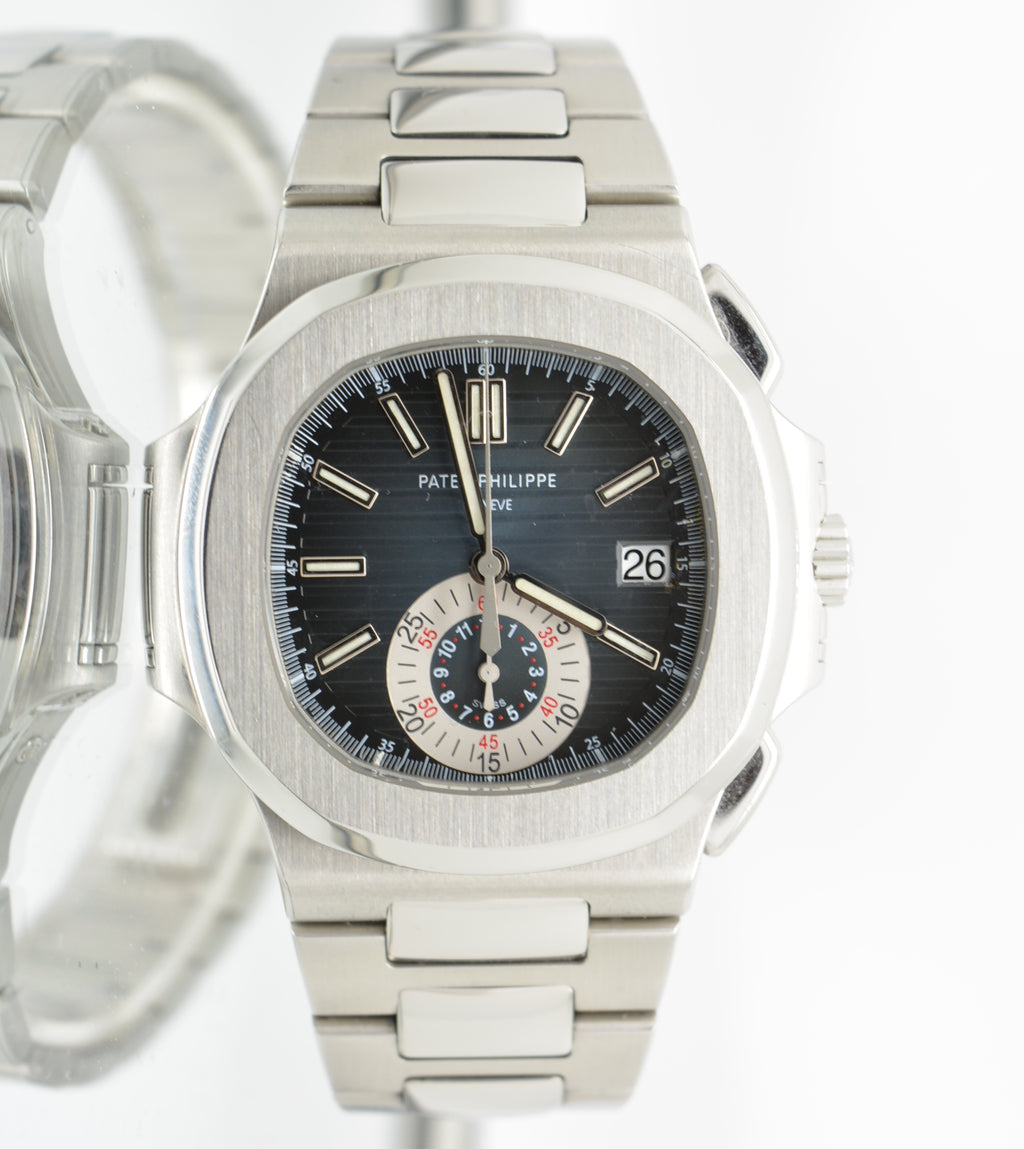 Patek Philippe Nautilus Chronograph 5980/1A Blue Dial