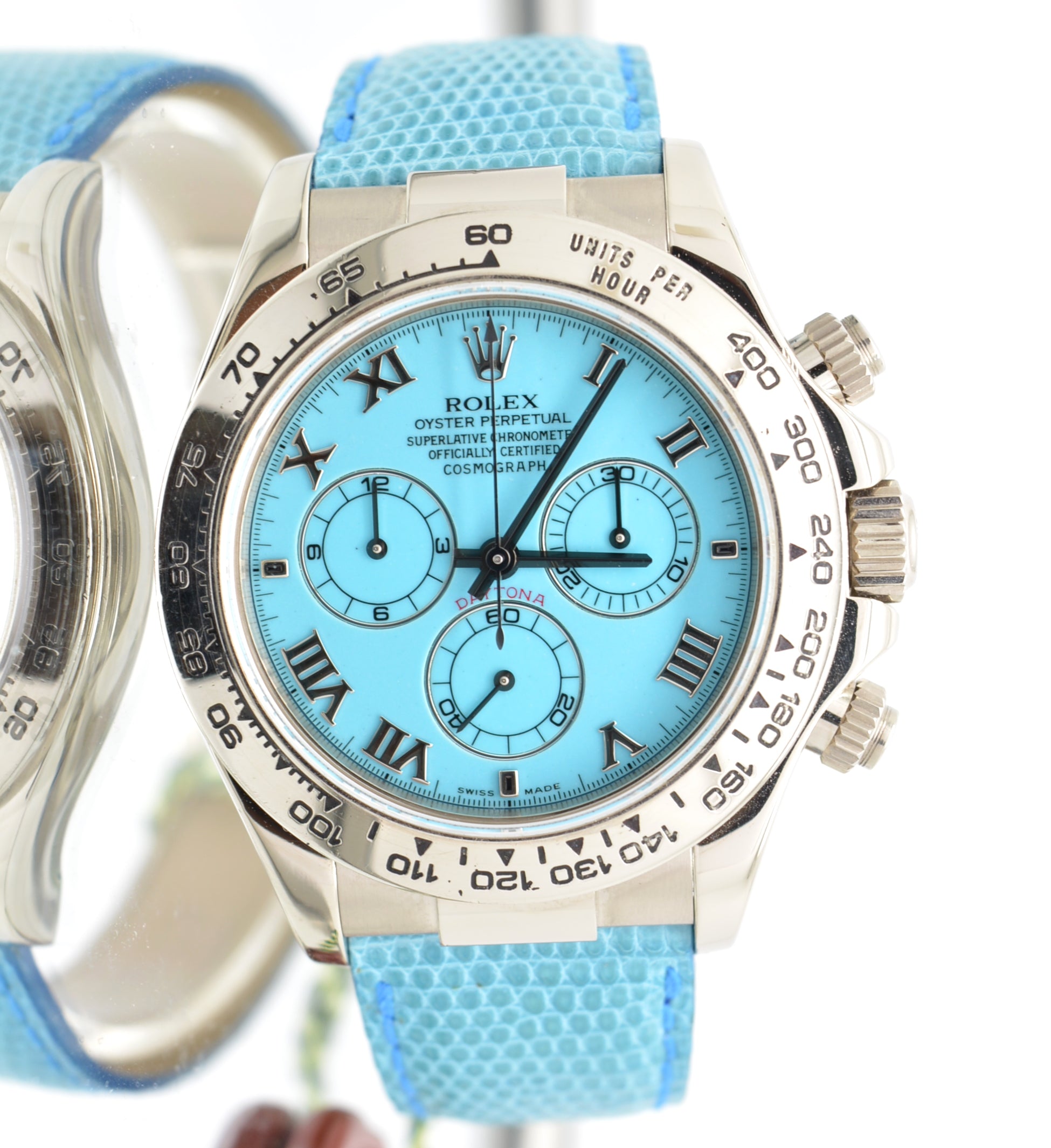 Rolex Daytona 116519 Beach Collection Turquoise Full Set Mint