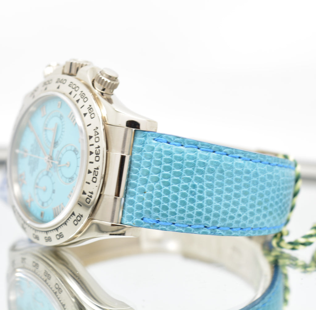 Rolex Daytona 116519 Beach Collection Turquoise Full Set Mint
