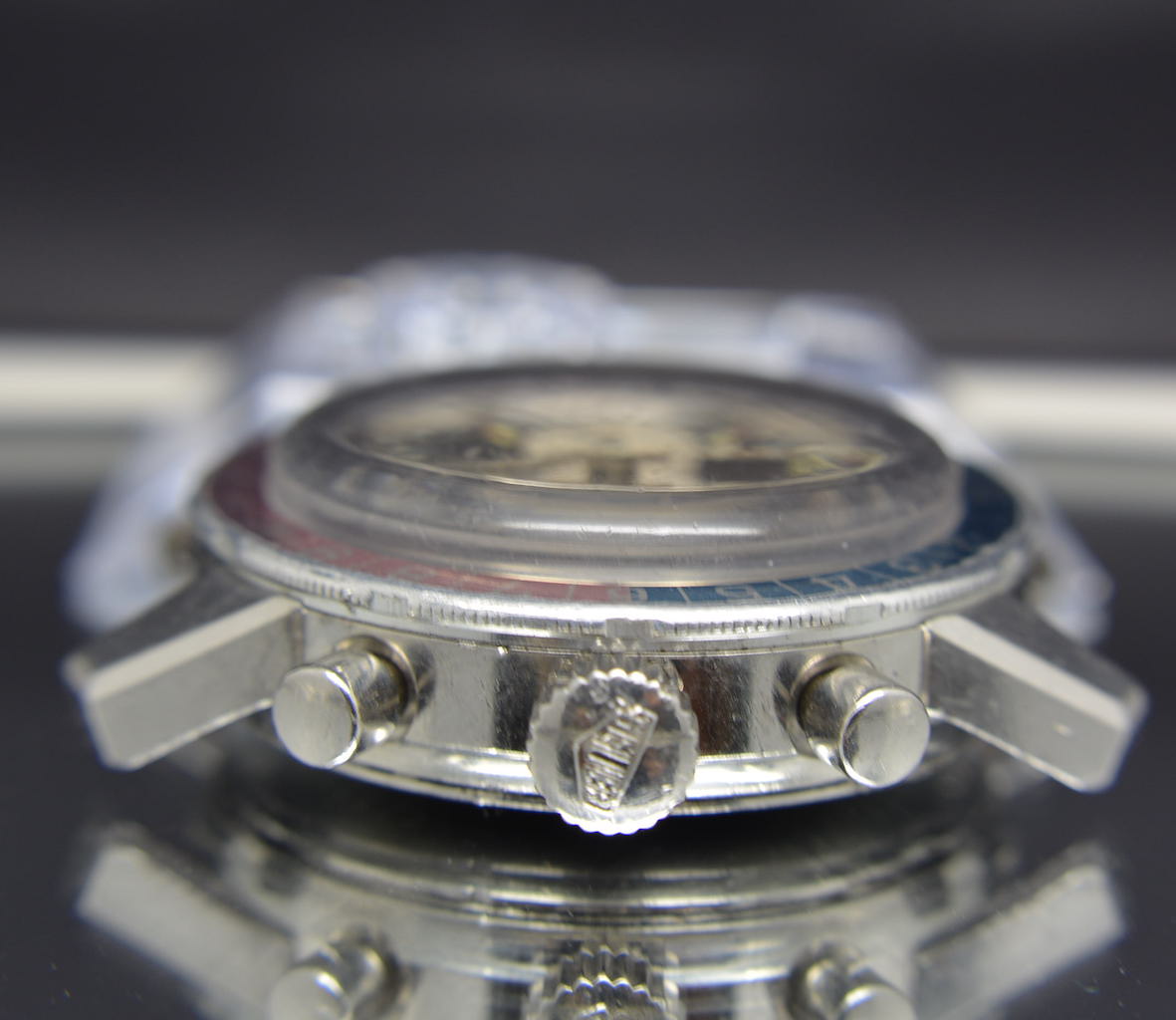 Heuer Autavia 2446C GMT Chronograph UNPOLISHED