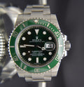 Rolex Submariner 116610LV Green 2016 (AKA HULK)