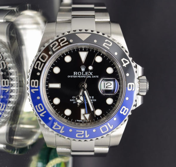 Rolex GMT Master II Batman 2015 Full Set