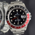 Rolex GMT Master II Coke - F Serial no Holes Case
