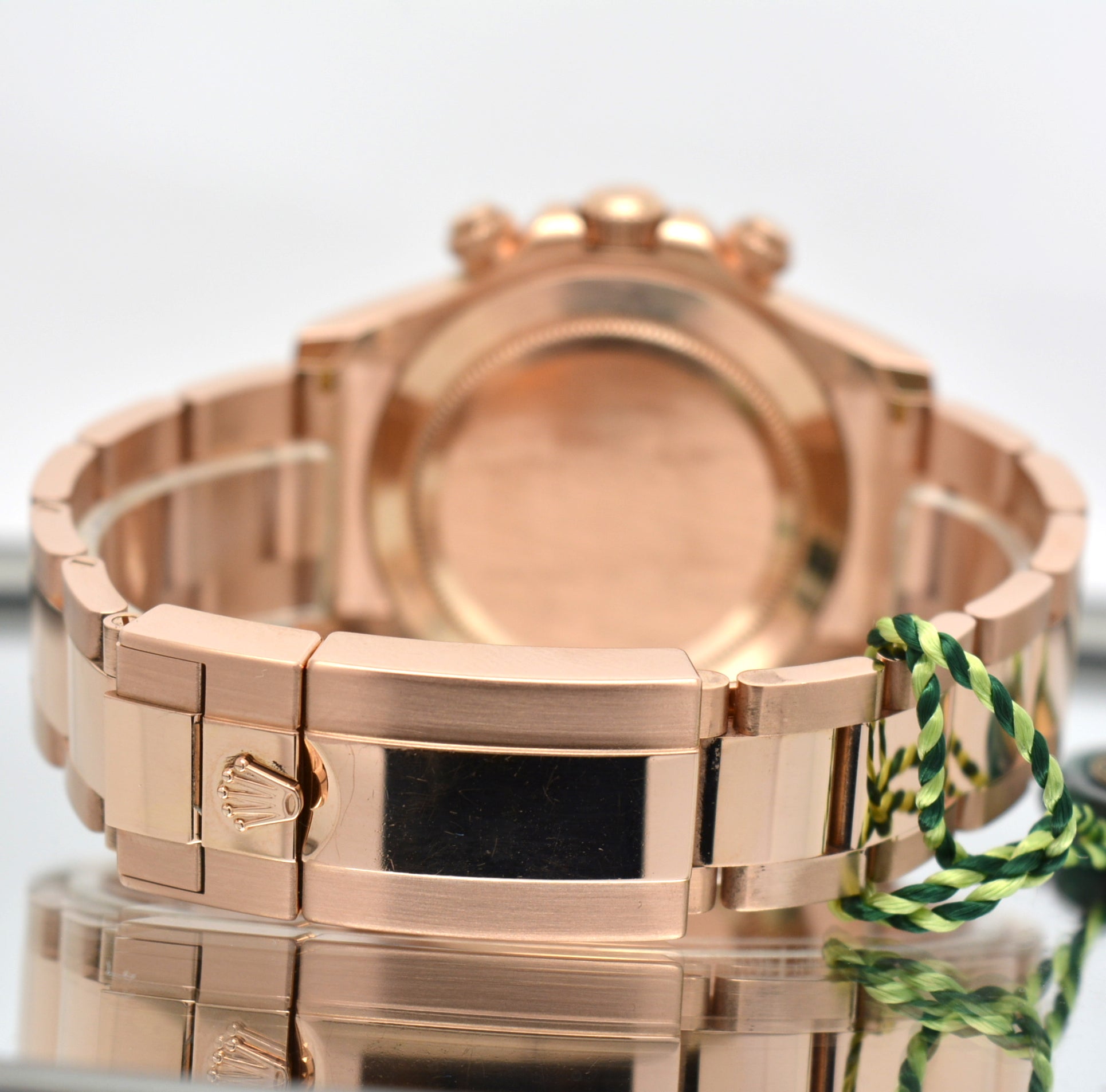 Rolex 116505 Daytona Rose Gold Black Dial Box Papers