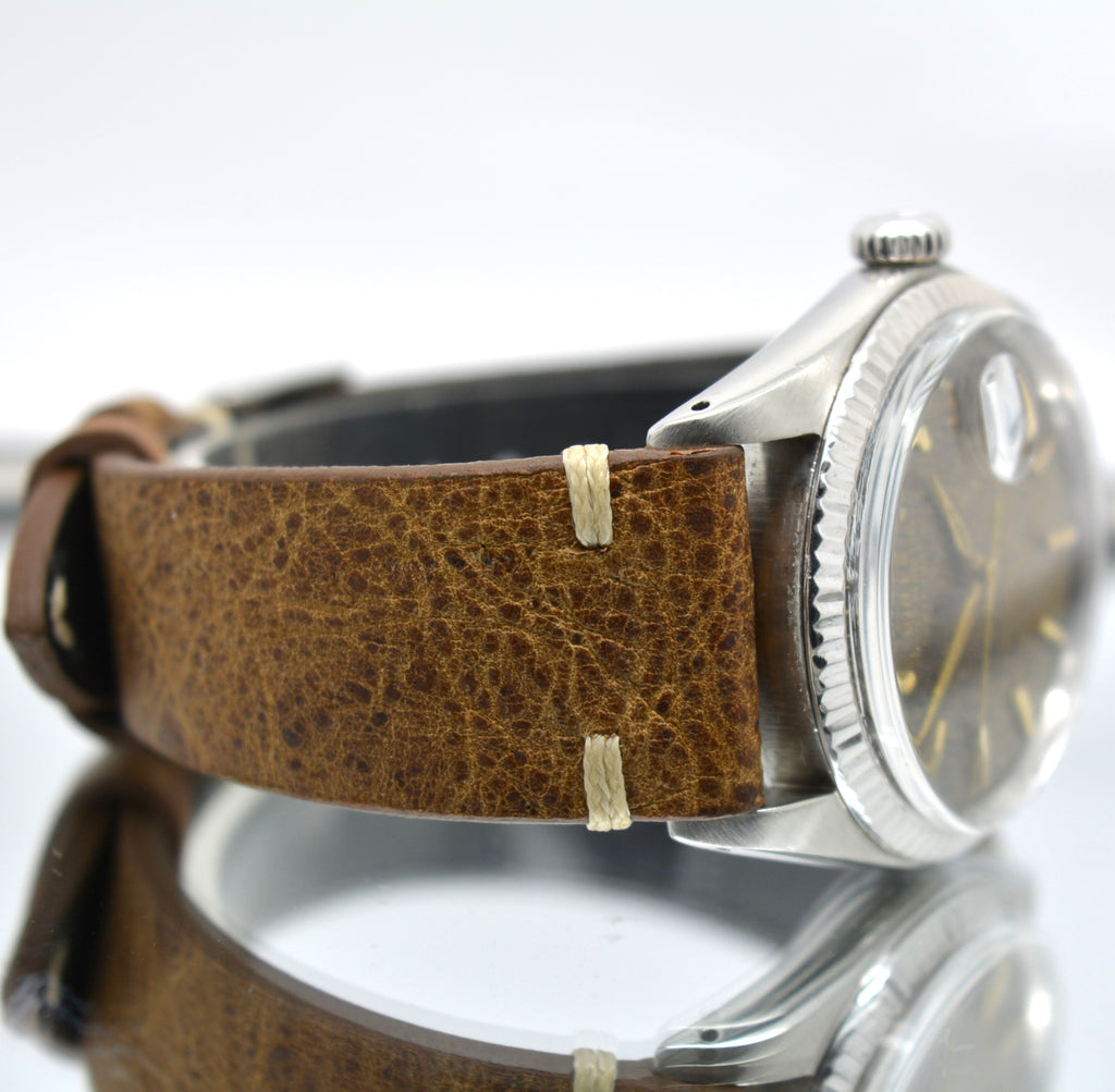 Rolex 1601 Date Just Vintage Amazing Tropical Brown Dial from the 1960’s