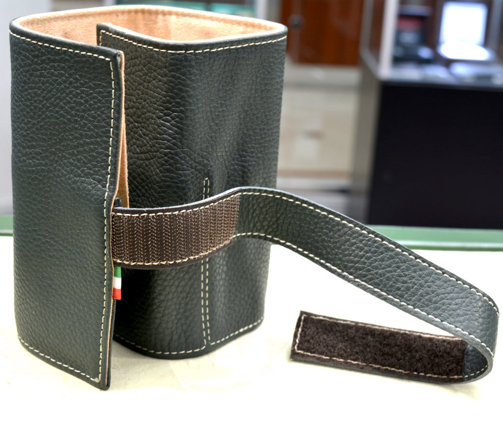 Italian Hand Made Leather watches Organizer 100% Real Leather