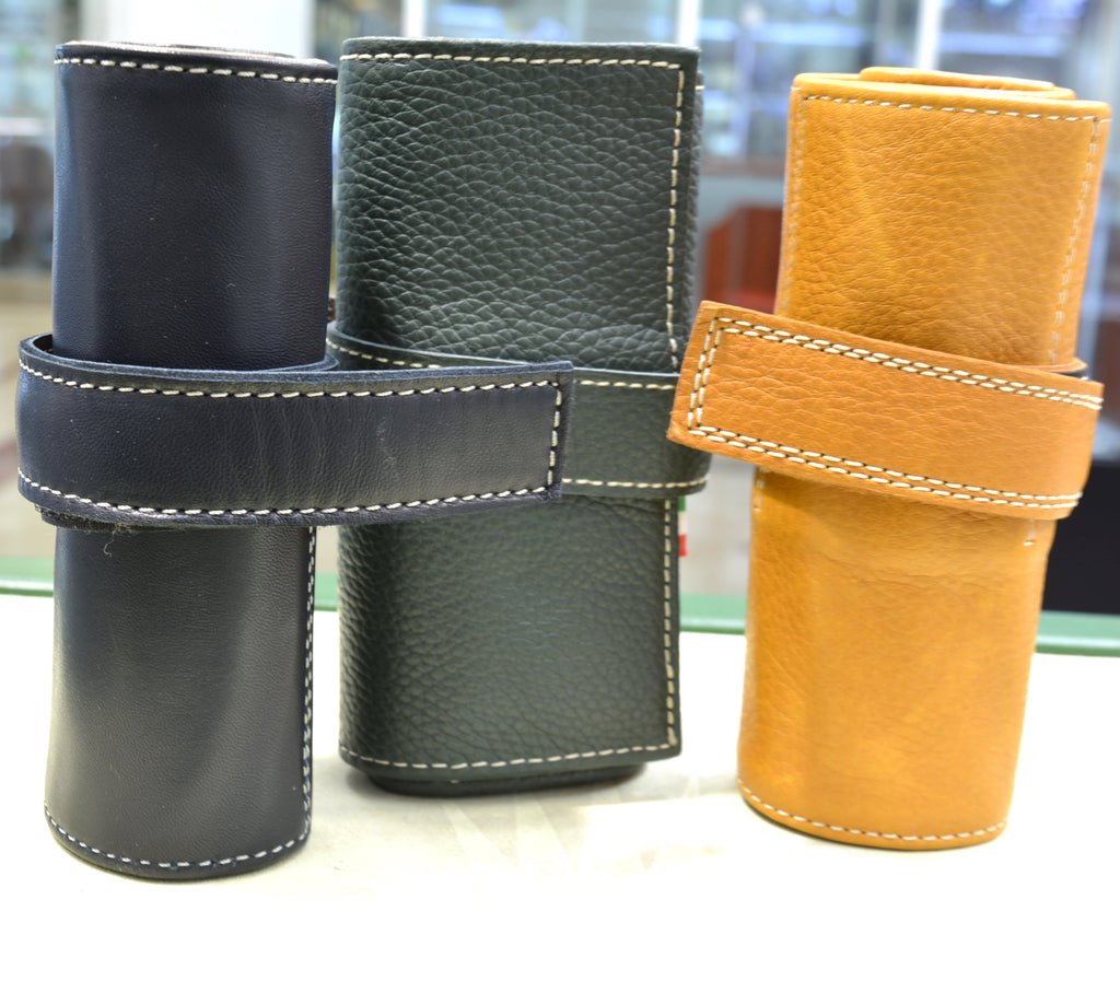 Italian Hand Made Leather watches Organizer 100% Real Leather