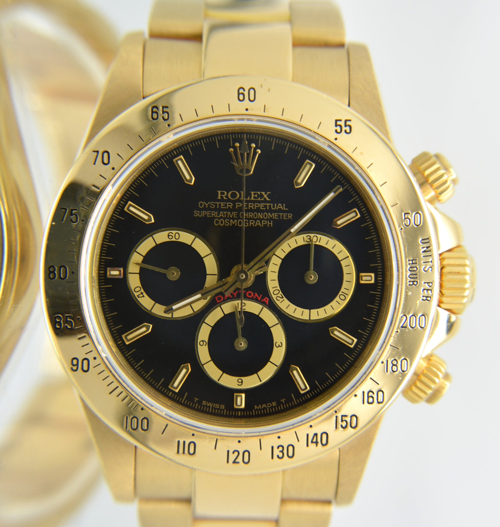 Rolex Daytona 16528 Zenith 4 lines R Serial Mint Condition